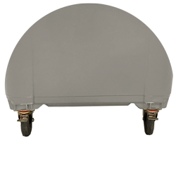 Four 8” rubber caster wheels Four 8” rubber caster wheels