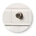 Keyed-alike, integrated lock and high security lid