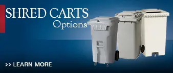 Shred cart options